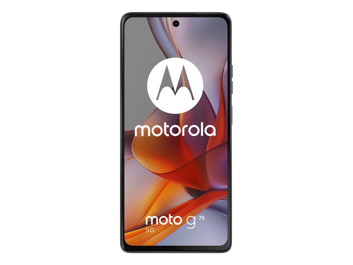 Motorola Moto G75 5G Business Edition 128 GB (8 GB RAM, 6,78" 120 Hz, Dual-SIM, microSD, Charcoal Grey) (MPN PB3Y0022SE) — Österreich Fachhandel