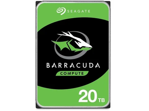 Seagate Barracuda 20TB interne Festplatte (3.5" SATA 6Gb/s, 7200 rpm, 512MB Cache — Offene Verpackung) (MPN ST20000DM001) — Österreich Fachhandel
