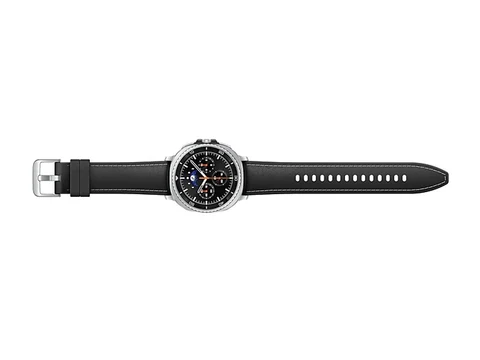 Samsung Galaxy Watch8 Classic 46 mm Smartwatch (1,34" Display, 64 GB, NFC, Wi-Fi, Bluetooth, Schwarz, Hybrid-Eco-Lederarmband S/M/L) (MPN SM-L500NZKAEUE?AT) — Österreich Fachhandel
