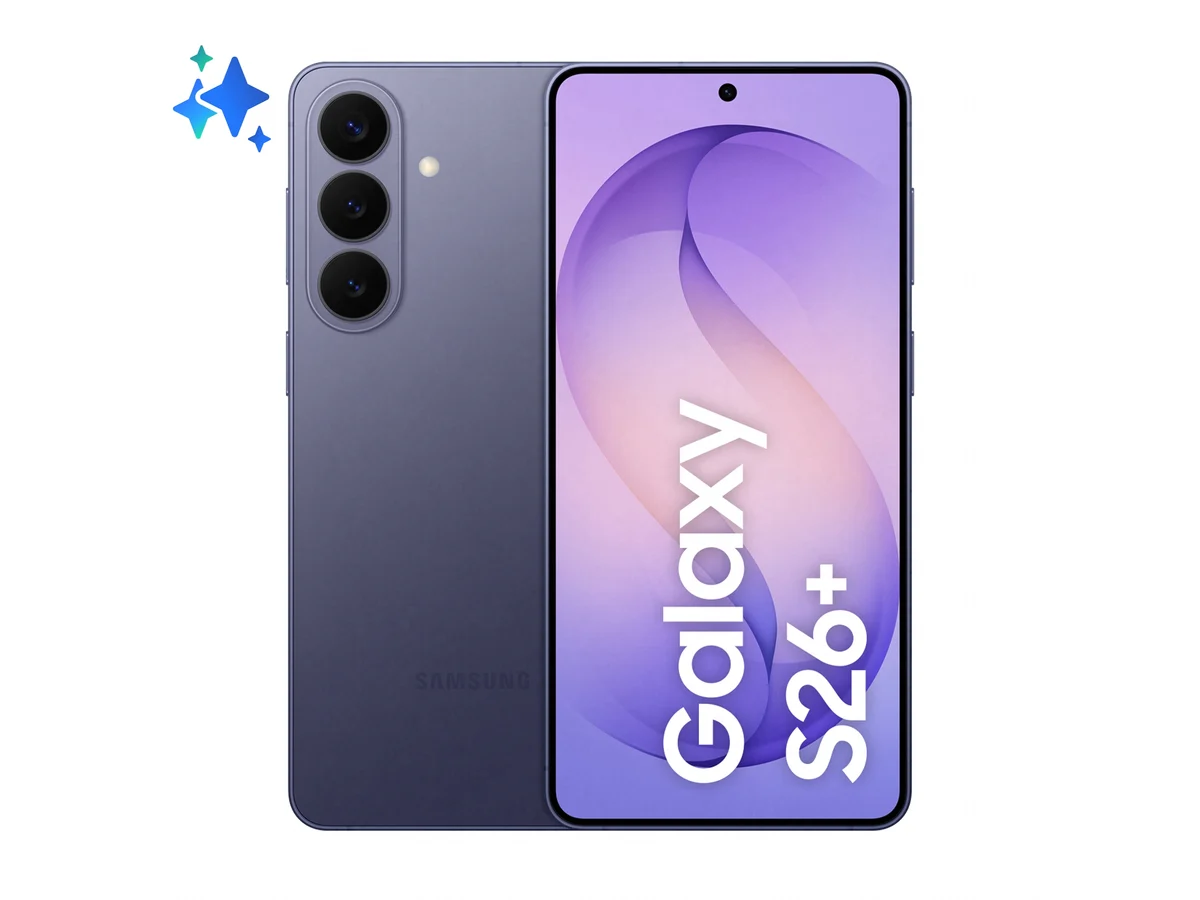 Samsung Galaxy S26+ 5G 512 GB (12 GB RAM, 6,7" QHD+ OLED 120 Hz, Dual-SIM, Kobaltviolett) (MPN SM-S947BZVGEUE?AT) — Österreich Fachhandel