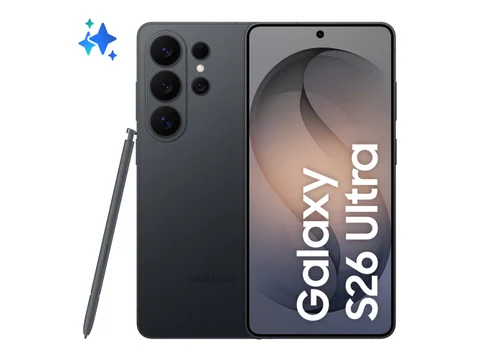 Samsung Galaxy S26 Ultra 5G 512 GB (12 GB RAM, 6,9" QHD+ OLED 120 Hz, 200-MP-Kamera, Dual-SIM, Schwarz) (MPN SM-S948BZKGEUE?AT) — Österreich Fachhandel