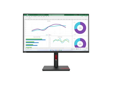 Lenovo ThinkVision T32h-30 31,5" WQHD USB-C Monitor (2560 × 1440, IPS, HDMI, DisplayPort) (MPN 63D3GAT1EU) — Österreich Fachhandel